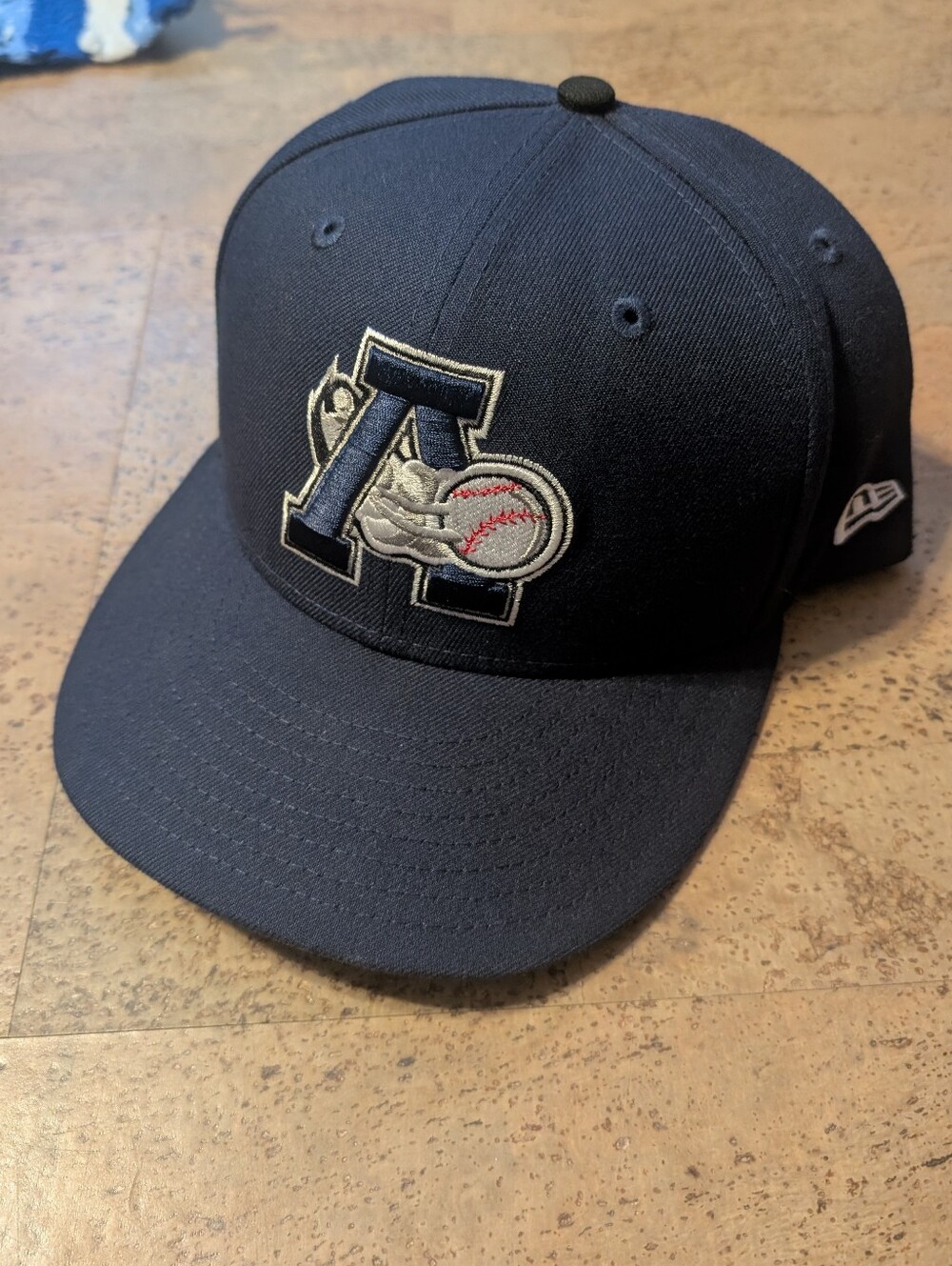 Ashville Tourists MiLB New Era 59FIFTY 5950 Fitted Hat Cap 7 3/4